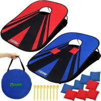 Portable Cornhole Set.