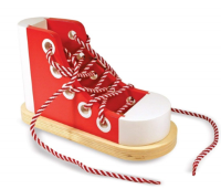 Melissa and Doug Wood Lacing Sneaker.