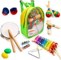 Musical Instruments Set.