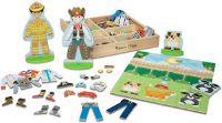 Occupations Magnetic Pretend Play Set.