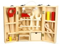 Wooden Toolbox Toy.